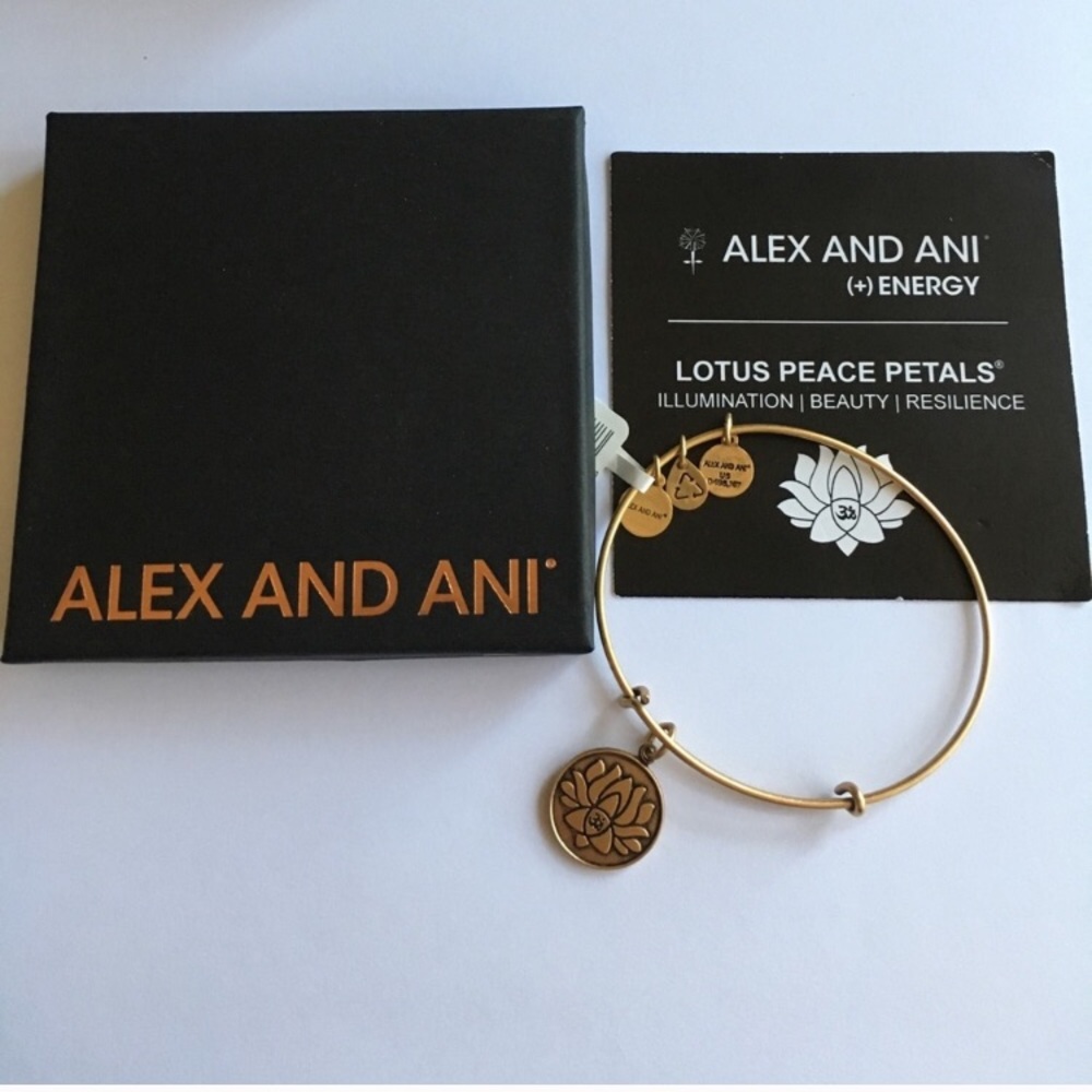Alex and Ani Classic Lotus